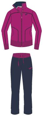 MULTISPORT WOMAN FUCSIA-NAVY TRACKSUIT