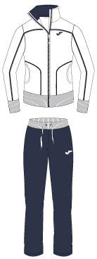 MULTISPORT WOMAN BEIGE-BROWN TRACKSUIT