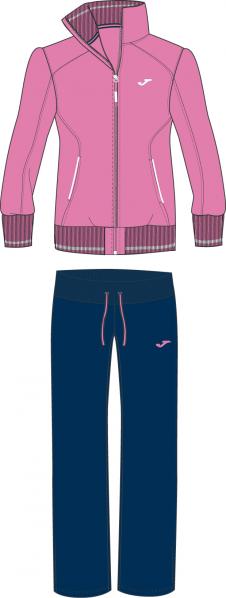 PINK-NAVY WOMAN TRACK SUIT