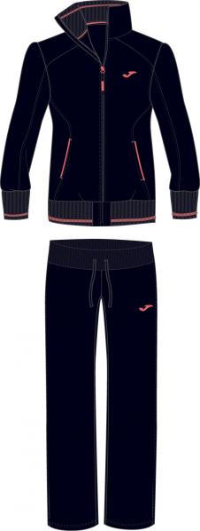 GREY-BLACK WOMAN TRACK SUIT
