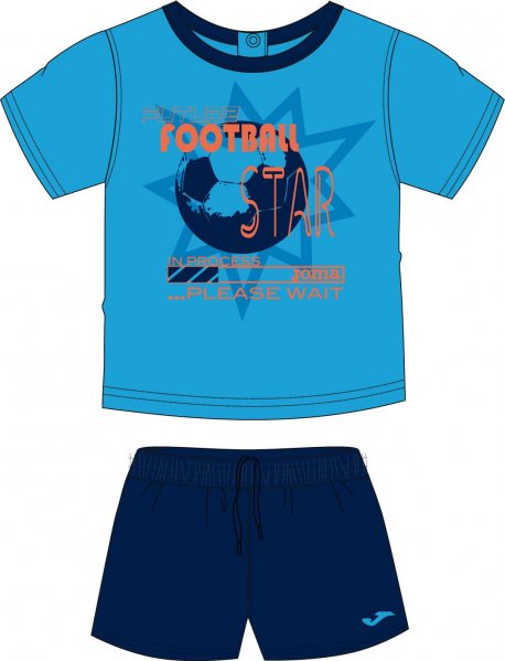 SET BLUE-NAVY S/S BABY
