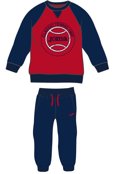 SWEATSHIRT CLASSIC TENNIS 1965 NAVY