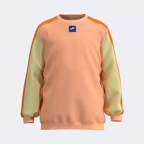 KIDS CAMP SWEATSHIRT ORANGE YELLOW