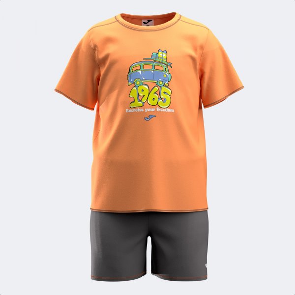 KIDS SET ORANGE GRAY