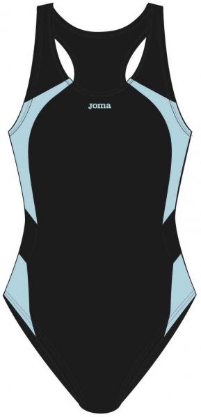 SWIMMING SUIT NADO BLACK SKY BLUE