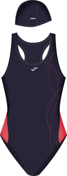 NADO WOMAN GREY/RED SWIMSUIT