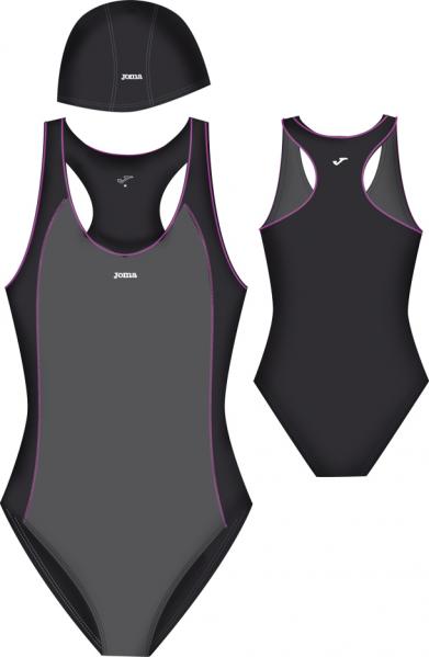 NADO WOMAN GREY/BLACK SWIMSUIT