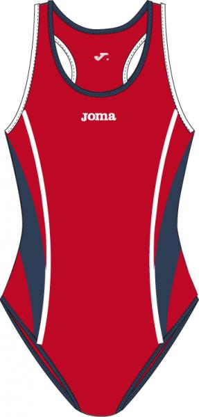 NADO WOMAN RED-GREY SWIMSUIT
