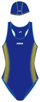 NADO WOMAN BLUE-YELOW SWIMSUIT