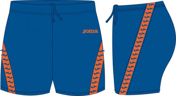 MAN SWIMSUIT ROYAL-ORANGE