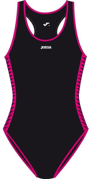 WOMAN SWIMSUIT BLACK-FUCSIA