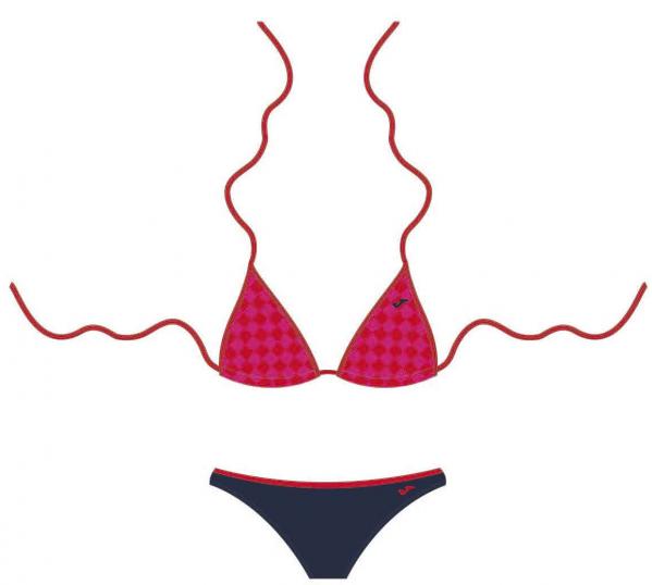 BIKINI COSTA NAVY FUCHSIA