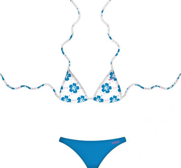 BEACH BLUE/WHITE BIKINI