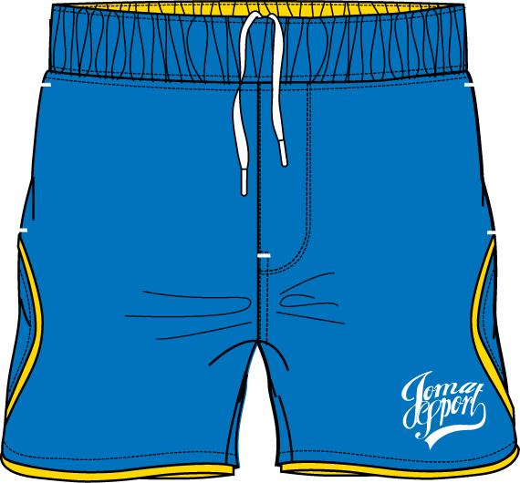 ROYAL-YELLOW MAN SWIMSUIT
