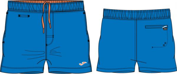 ROYAL-ORANGE MAN SWIMSUIT