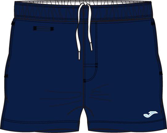 NAVY-WHITE MAN SWIMSUIT