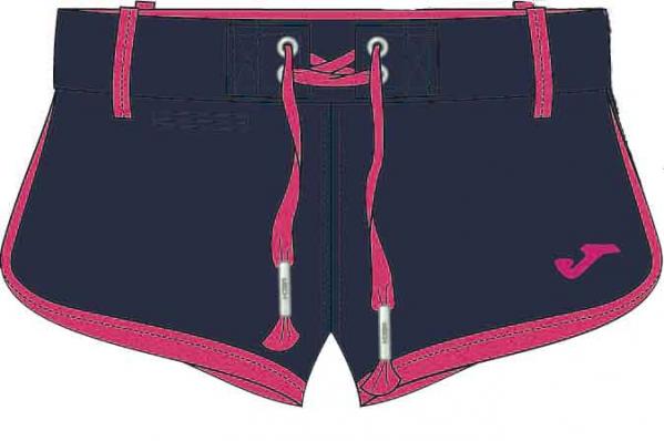 SHORT COSTA SURF NAVY FUCHSIA
