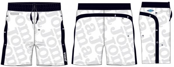 MIAMI SWIMMING BERMUDA WHITE