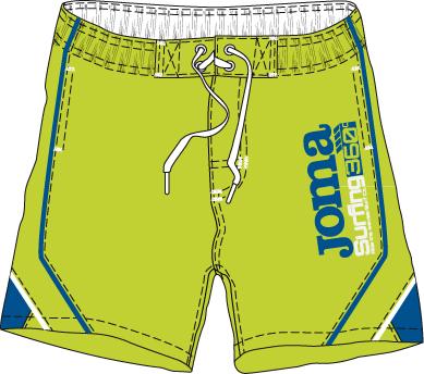LIME SHORT SWIMMING 
