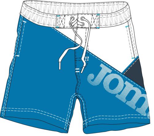 BLUE-NAVY SHORT SWIMMING 