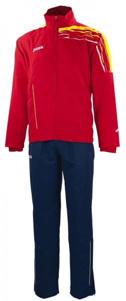 PICASHO III MICROFIBER TRACKSUIT RED-YELLOW-N