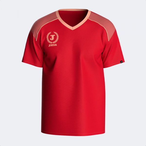 MIMETIC SHORT SLEEVE T-SHIRT RED PINK