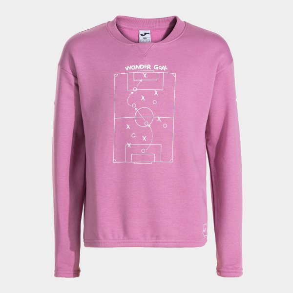 KIDS CAMP SWEATSHIRT PINK