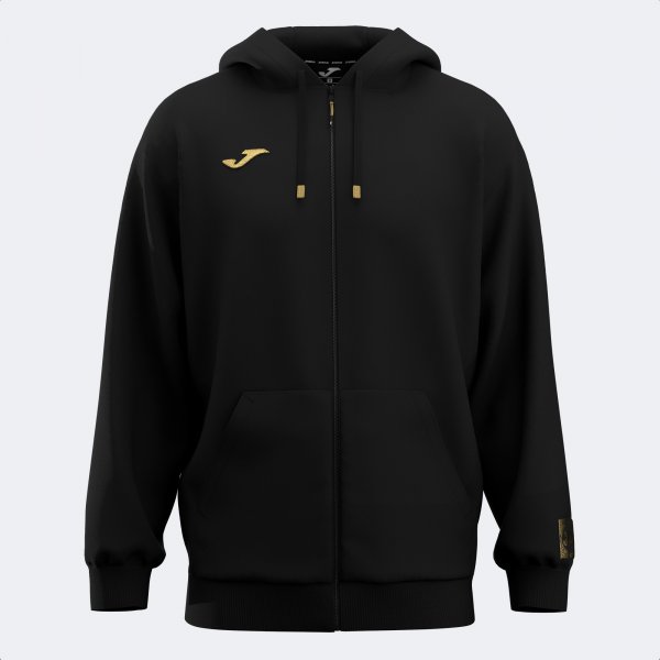 COMBAT ZIP-UP HOODIE BLACK