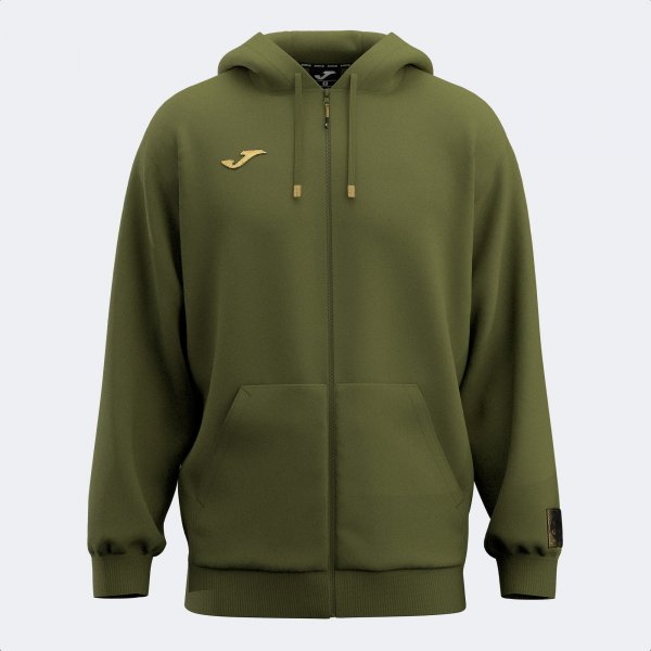 COMBAT ZIP-UP HOODIE GREEN