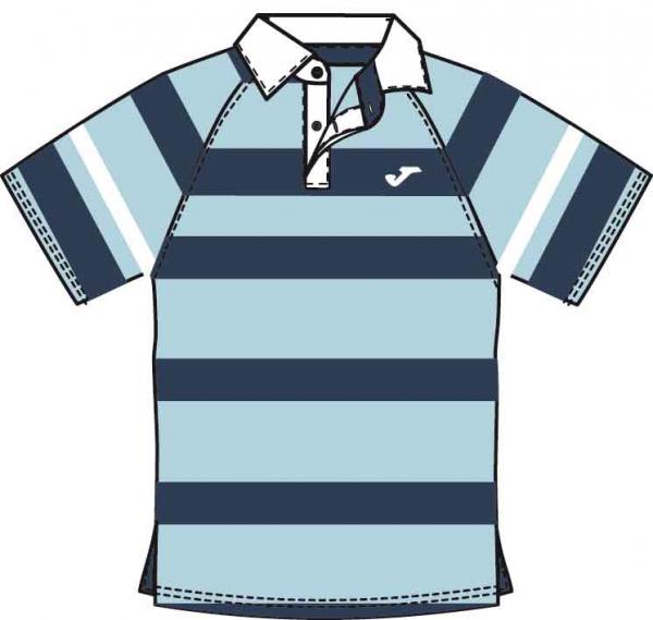 POLO SHIRT REAL CLUB BLUE NAVY