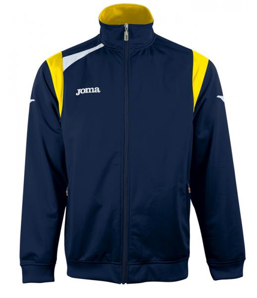 ESCUDO POLYESTER JACKET NAVY-YELLOW