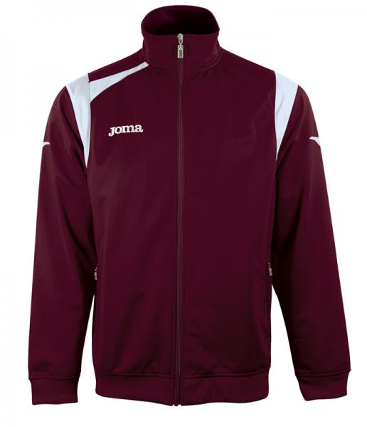 ESCUDO POLYESTER JACKET BURGUNDY-WHITE