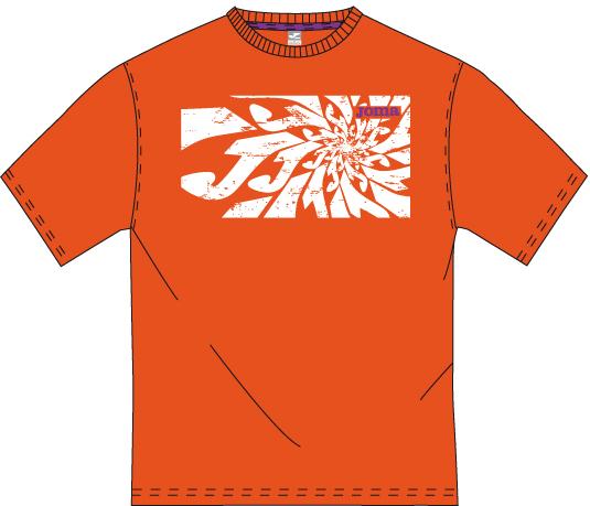 JOMA S/S ORANGE T-SHIRT 