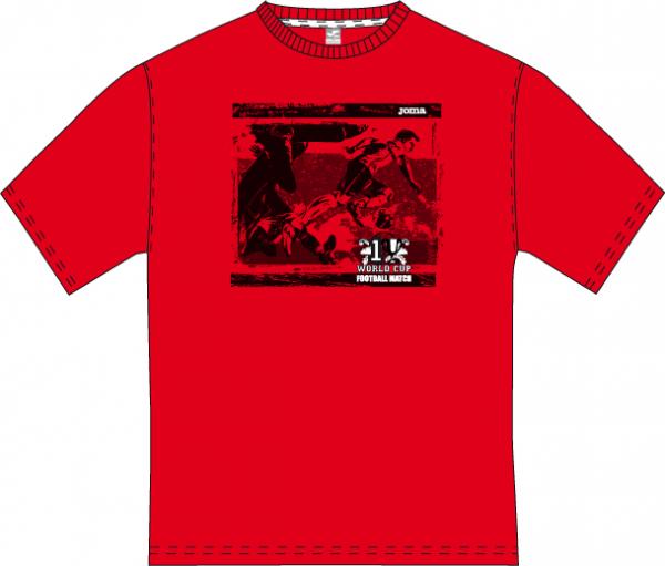 WORD CUP S/S RED T-SHIRT