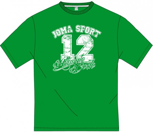JOMA SPORT S/S GREEN T-SHIRT 