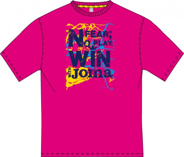 JOMA S/S FUCSIA T-SHIRT 