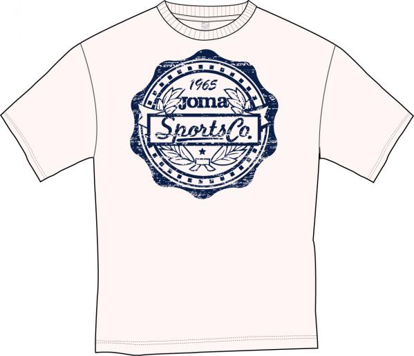 WHITE-NAVY S/S T-SHIRT