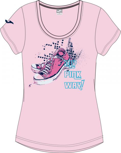 PINK WOMAN T-SHIRT