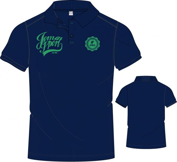 NAVY-GREEN S/S POLO