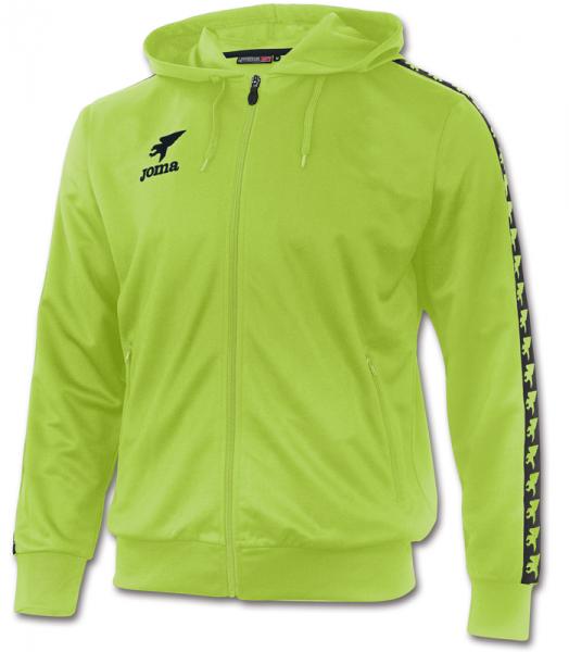 ORIGEN MEN HOODED SWEATSHIRT LIME-BLACK