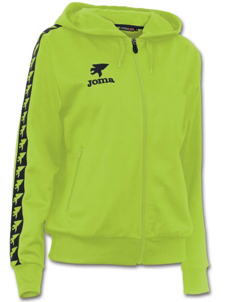 ORIGEN WOMEN HOODED SWEATSHIRT LIME-BLACK