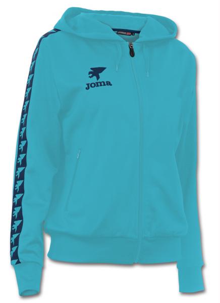 ORIGEN WOMEN HOODED SWEATSHIRT SKY BLUE-NAVY