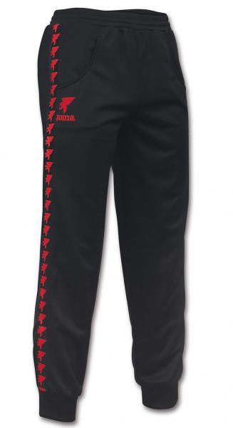 ORIGEN MEN POLY LONG PANTS BLACK-RED