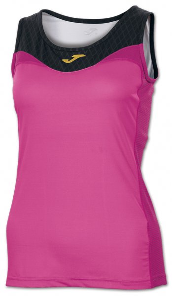 T-SHIRT FREE FUCHSIA-BLACK SLEEVELESS WOMAN