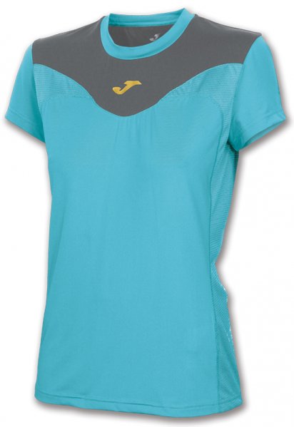 T-SHIRT FREE BLUE-GREY S/S WOMAN