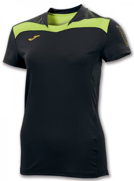 T-SHIRT FREE BLACK-GREEN M/C WOMAN