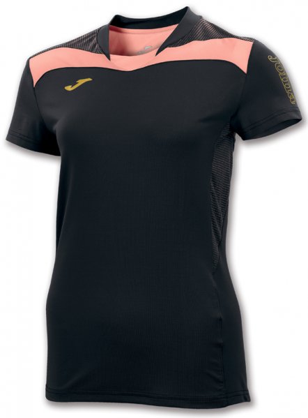 T-SHIRT FREE BLACK-SALMON M/C WOMAN