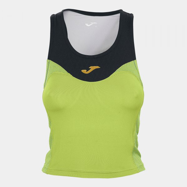 TOP FREE GREEN-BLACK SLEEVELESS WOMAN