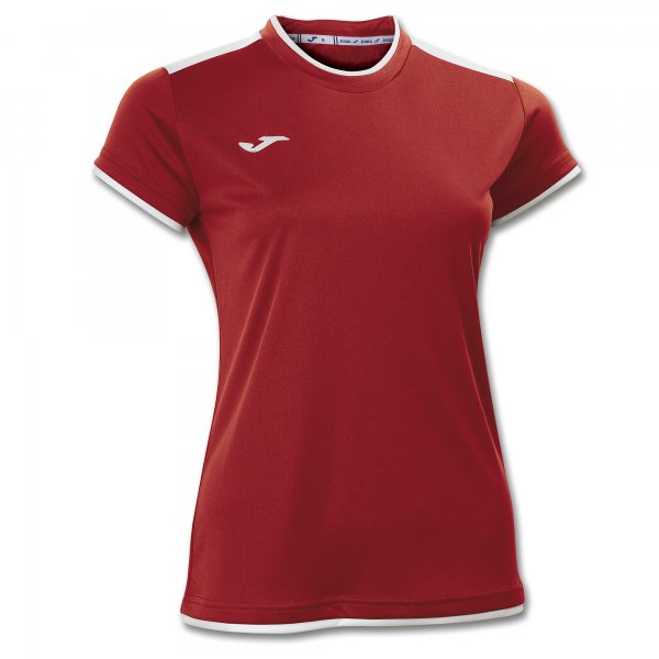T-SHIRT KATY  RED-WHITE S/S