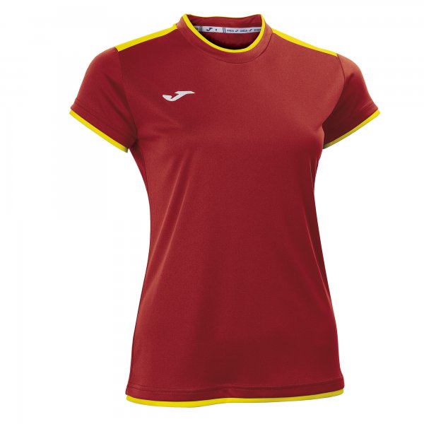 T-SHIRT KATY  RED-YELLOW S/S